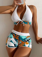 Conjunto de Biquíni Feminino Floral com Short | BeachBlossom - Imagem 5