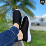 Tênis Feminino Slip On Estilo Meia para Uso Diário - Imagem 3