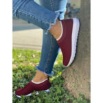 Tênis Feminino Slip On Estilo Meia para Uso Diário - Imagem 6