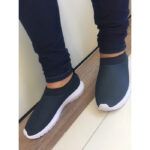 Tênis Feminino Slip On Estilo Meia para Uso Diário - Imagem 5