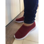 Tênis Feminino Slip On Estilo Meia para Uso Diário - Imagem 4